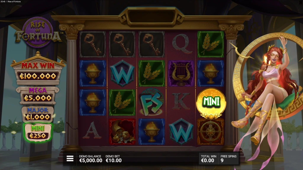 Rise of Fortuna Free Spins